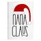 Stupell Industries Nana Claus Fun Santa Hat Phrase Wall Plaque Art